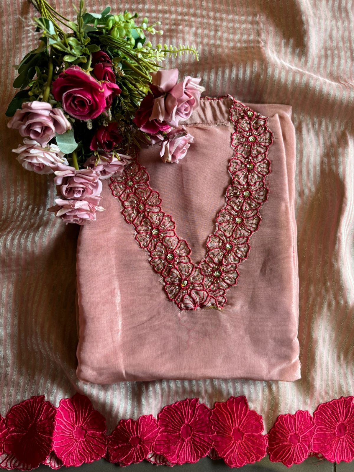 Beautiful soft tissue plain shirt