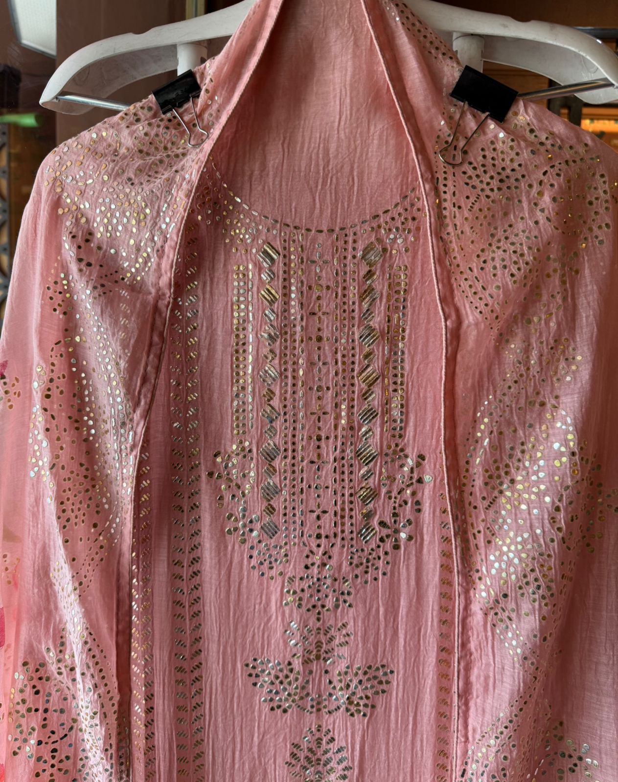 SHOP OUR NEW DESIGN ON MUL CHANDERI WITH BRUSH PAINTED DUPATTA