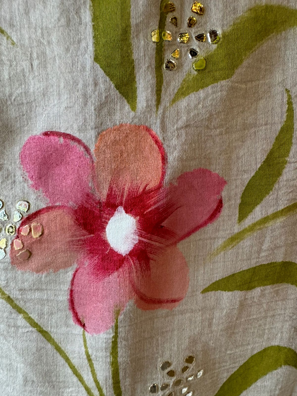 SHOP OUR NEW DESIGN ON MUL CHANDERI WITH BRUSH PAINTED DUPATTA