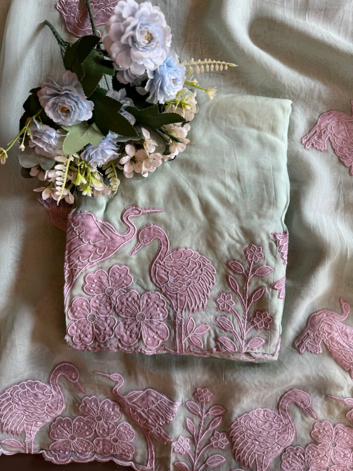 Super soft and Flowy organza