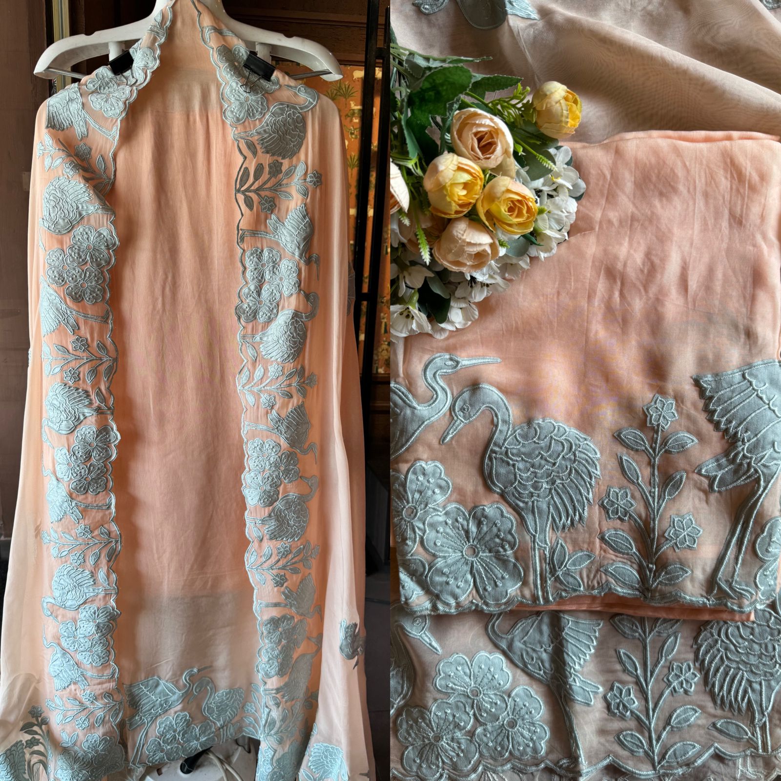 Super soft and Flowy organza