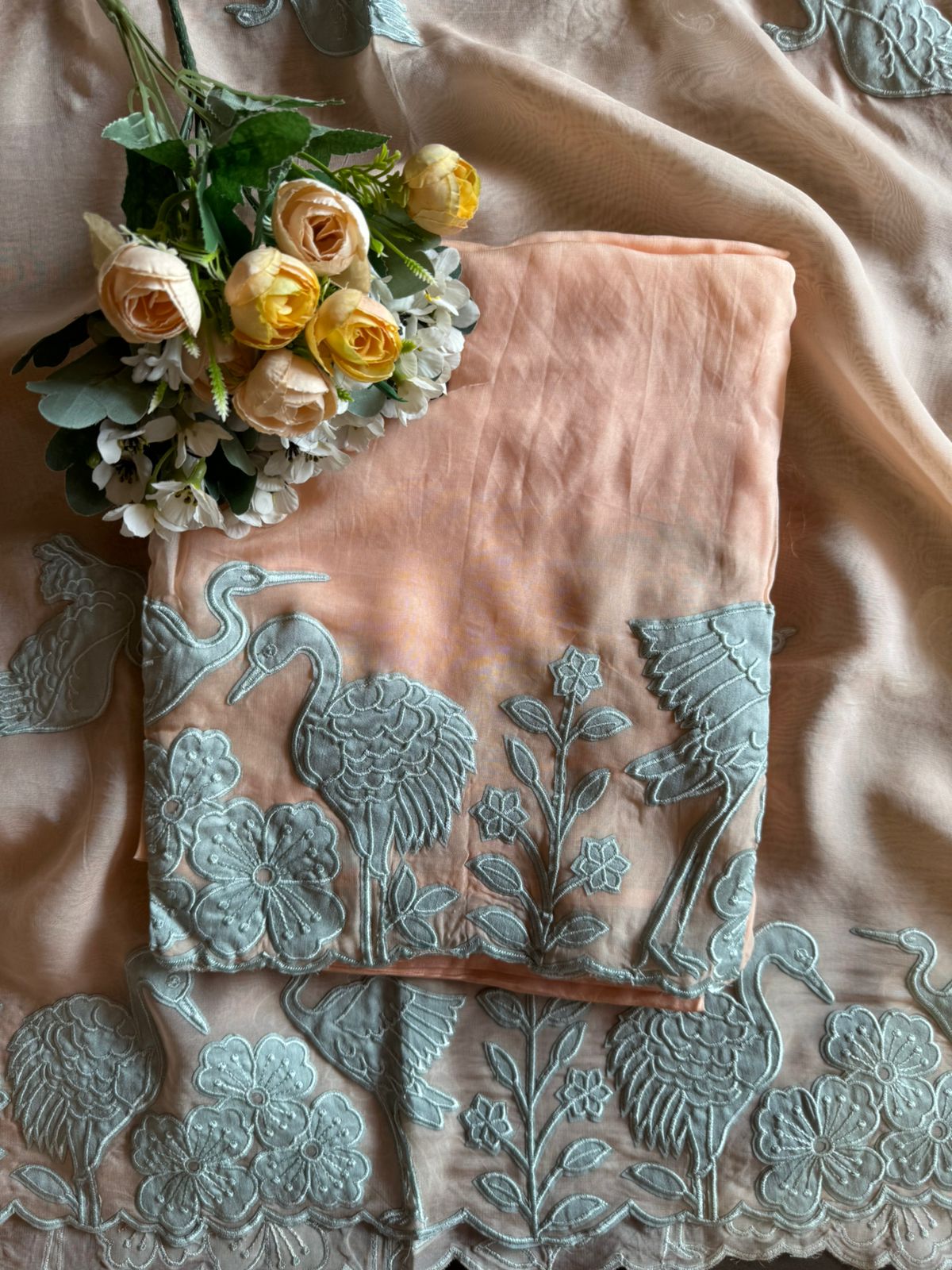 Super soft and Flowy organza