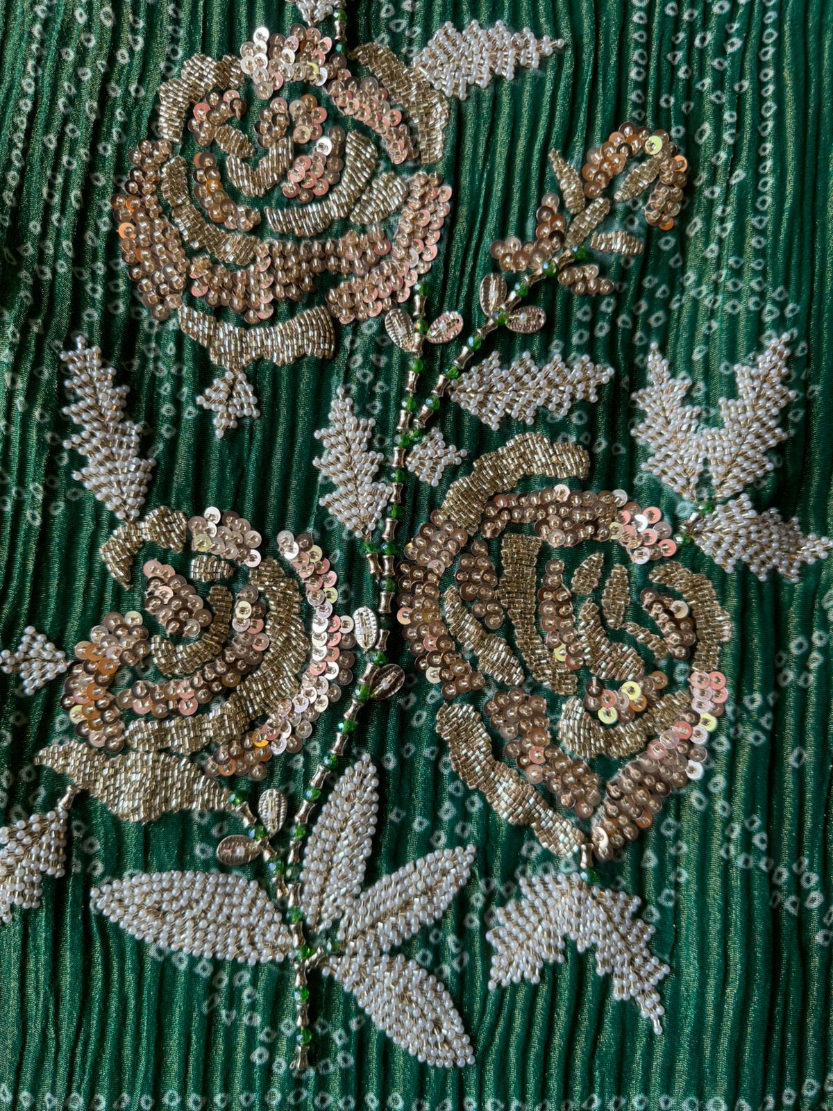 Crushed stretchable Tissue fabric