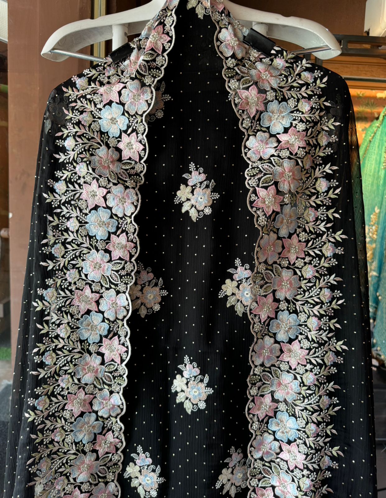 Pure Chiffon Georgette Unstitched suits