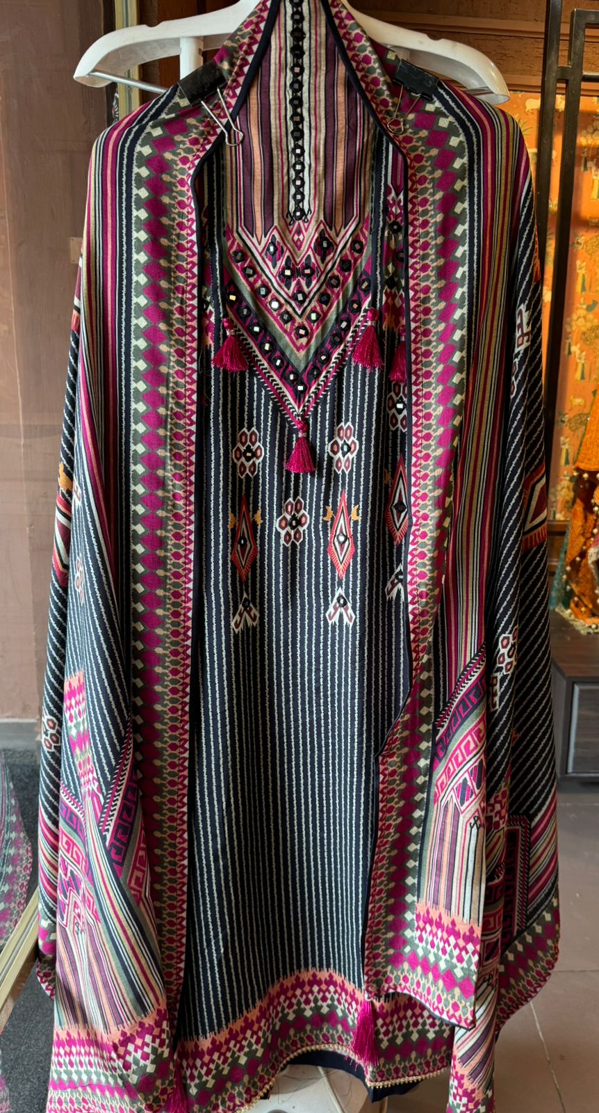 Pure Soft Mul muslin Digital printed shirt