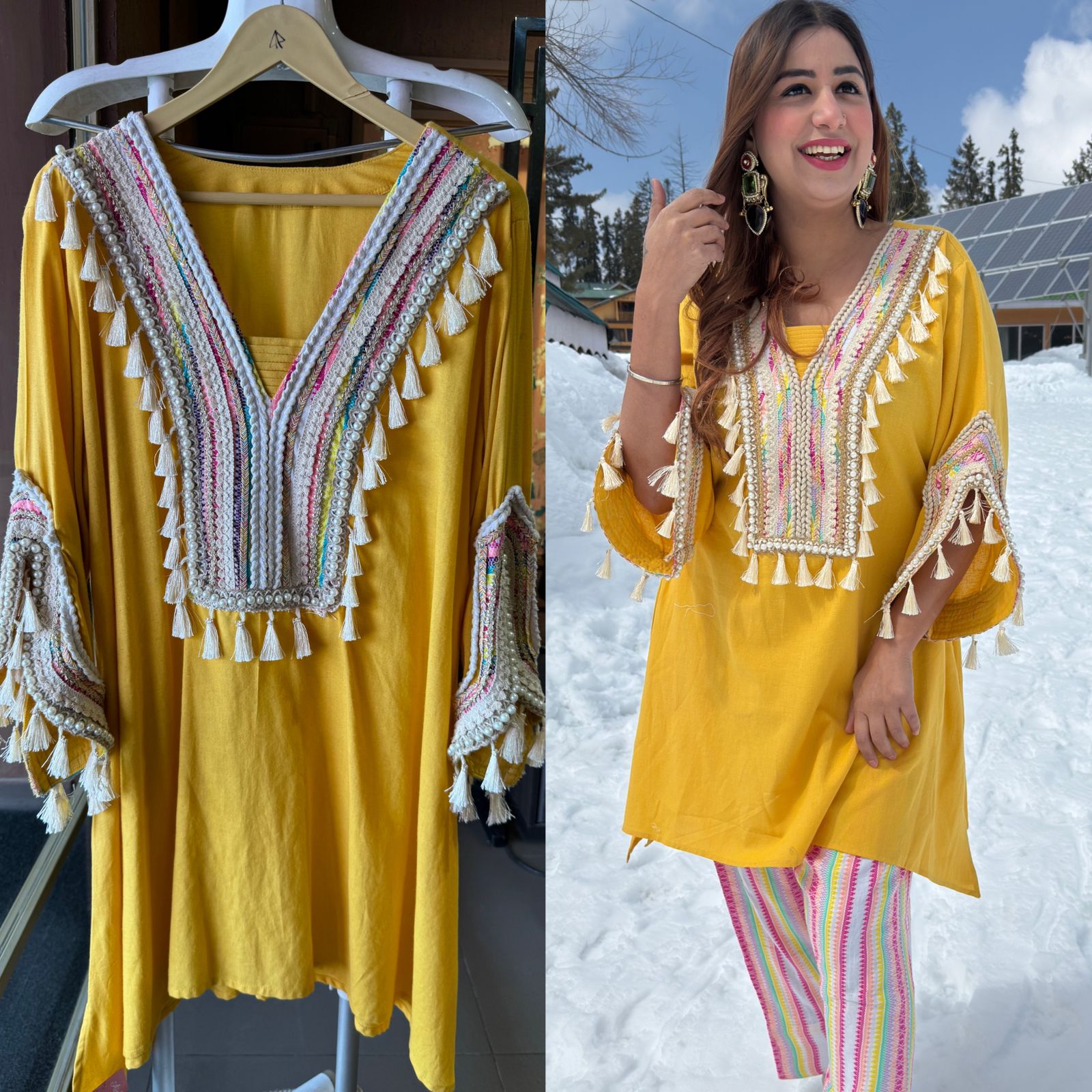 Pure linen cotton linen Sea Shirt