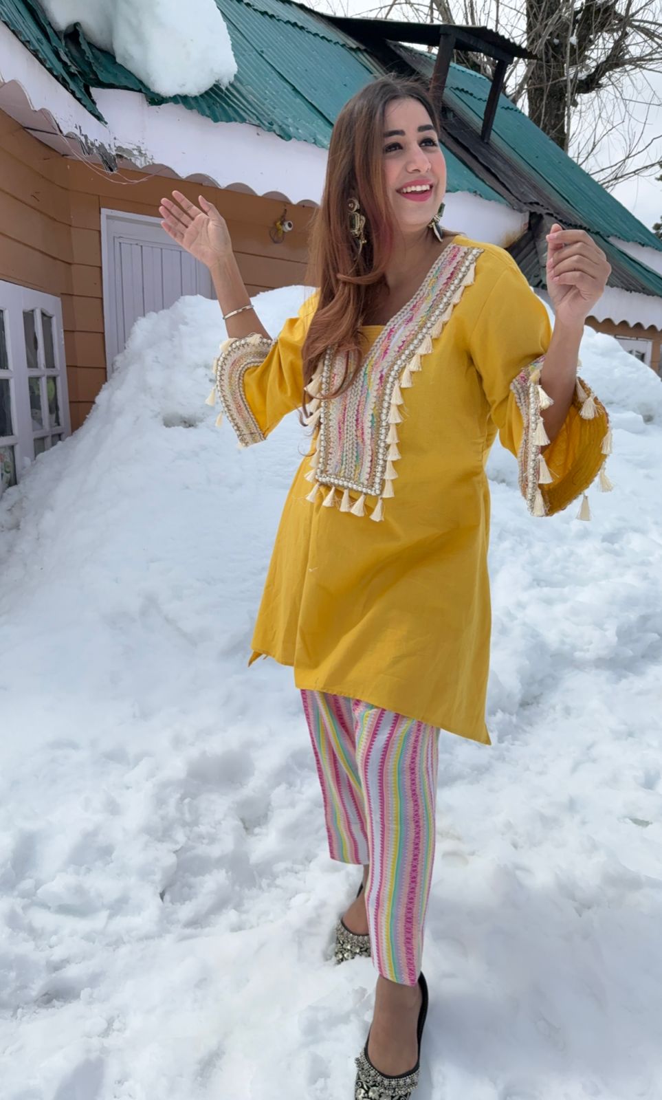 Pure linen cotton linen Sea Shirt