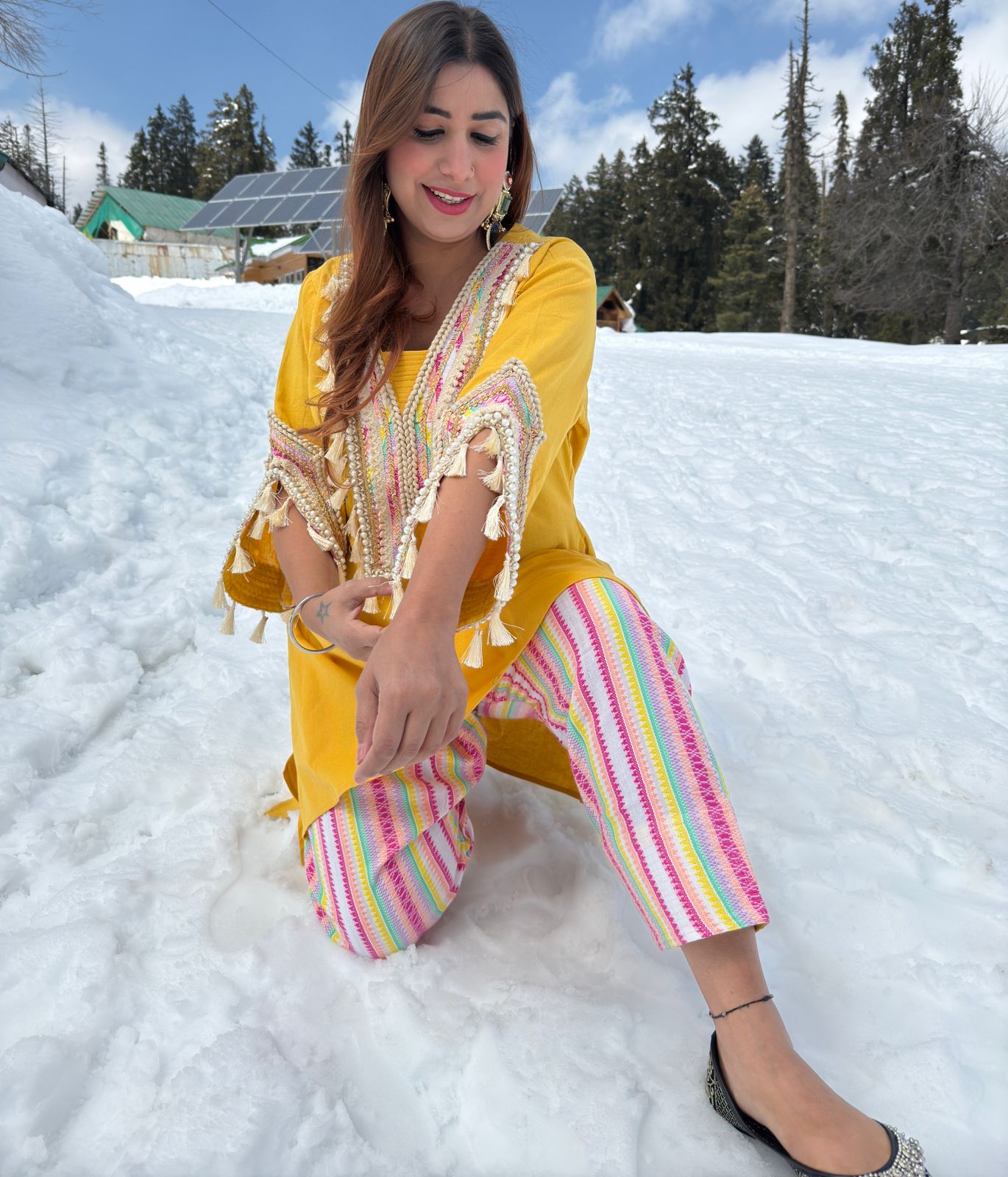 Pure linen cotton linen Sea Shirt