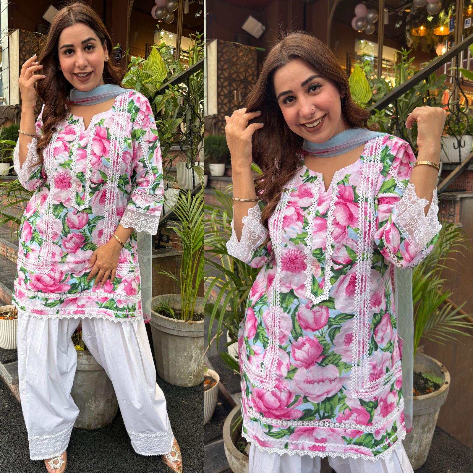 LATEST LAUNCH WITH FARSHI SALWAR