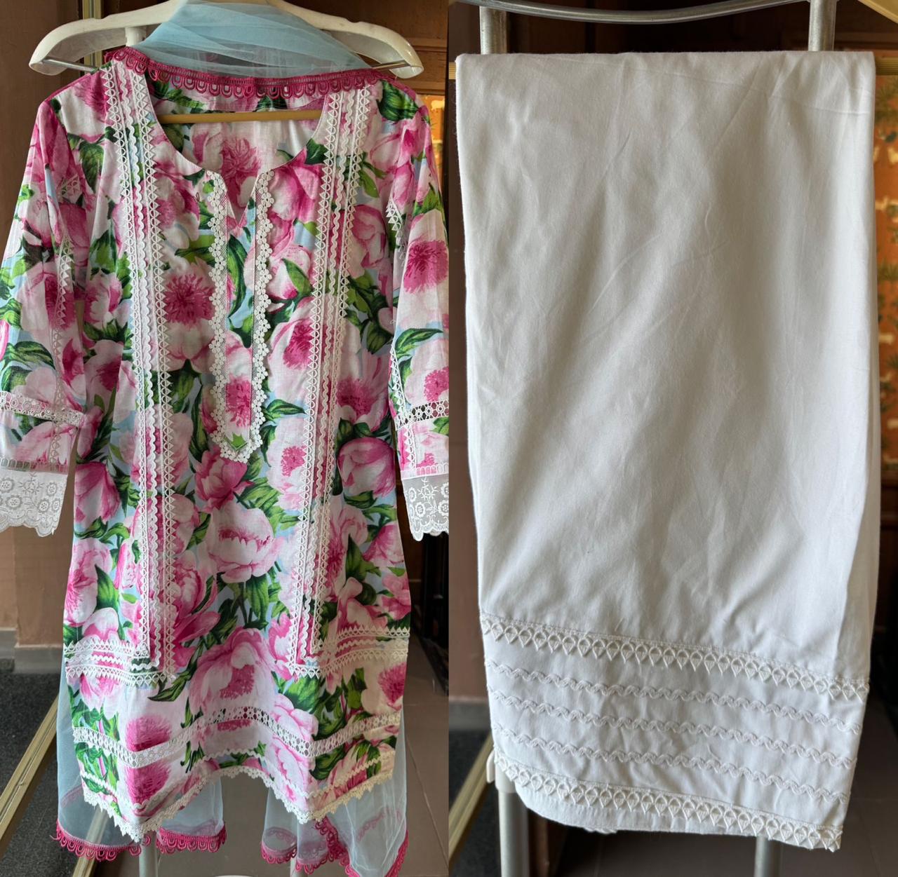 LATEST LAUNCH WITH FARSHI SALWAR