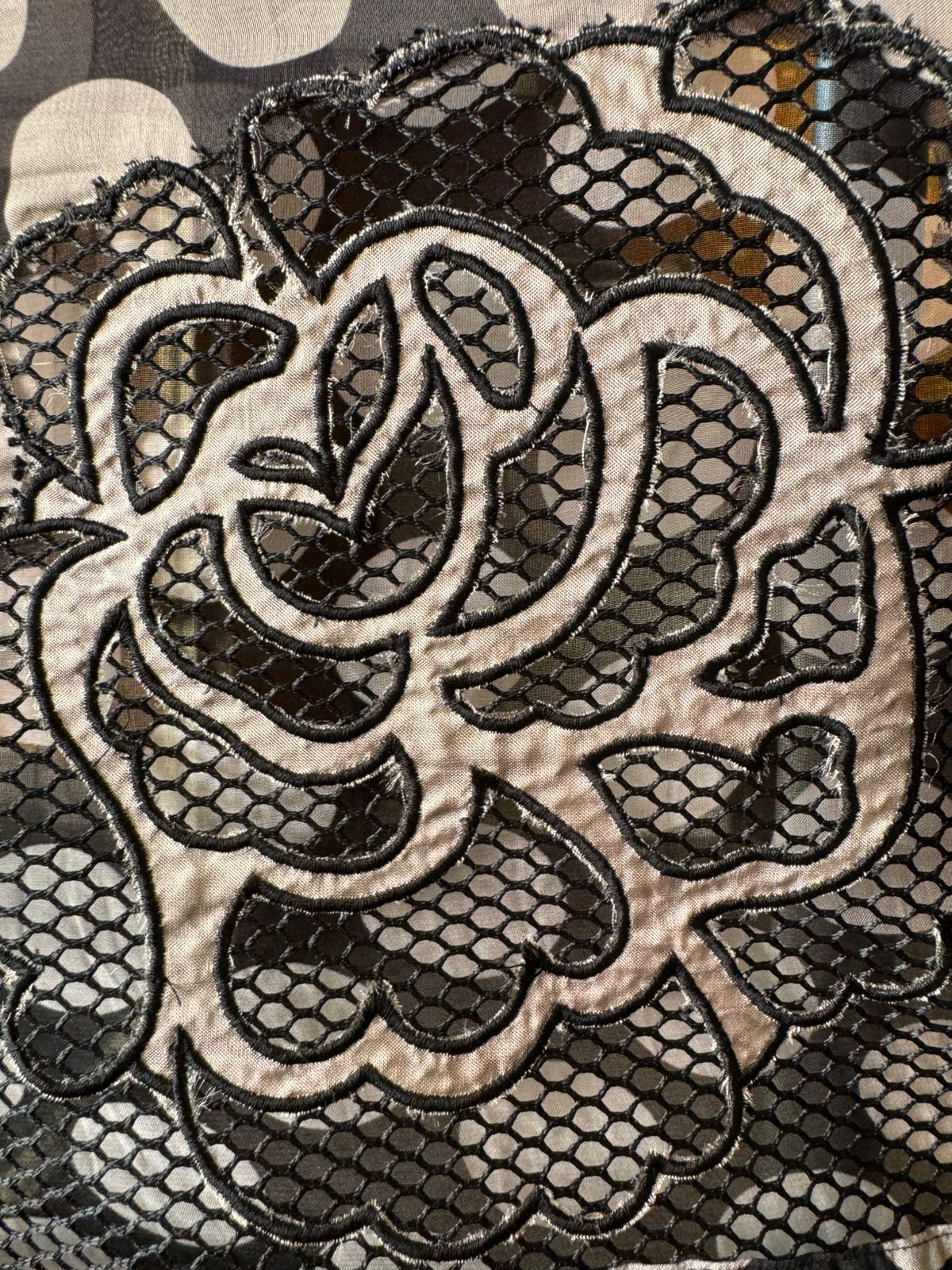 Soft organza Unstitched shirt design With neck Patti design