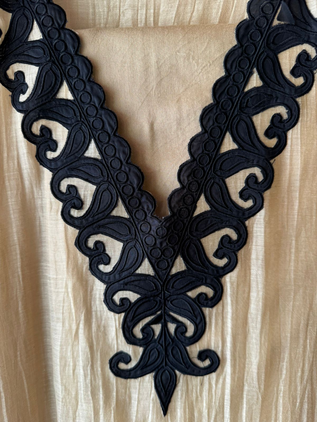 Pure Mul cotton chanderi Unstitched full size shirt