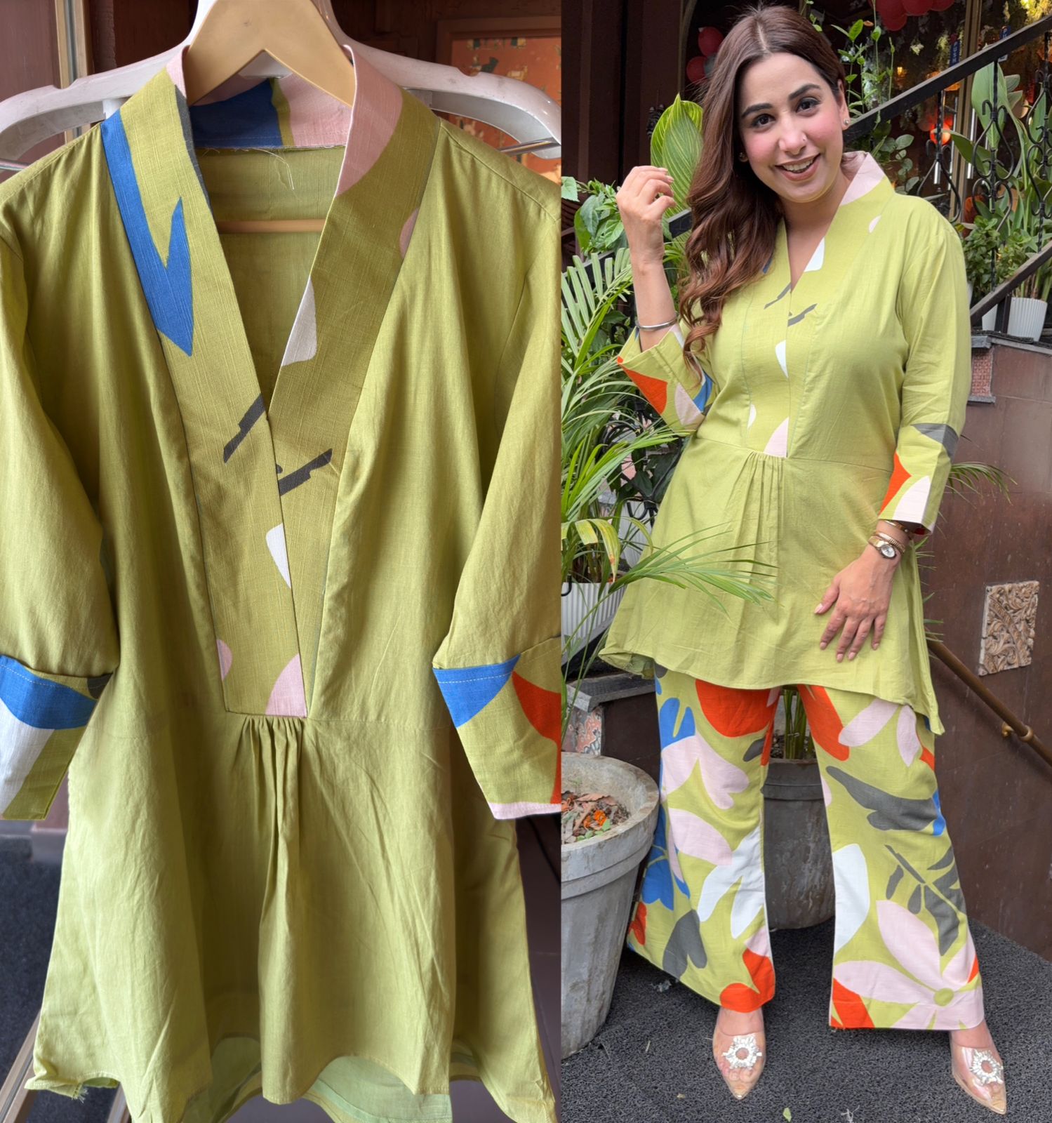 Shop Our Pure cotton Coord set with Linning