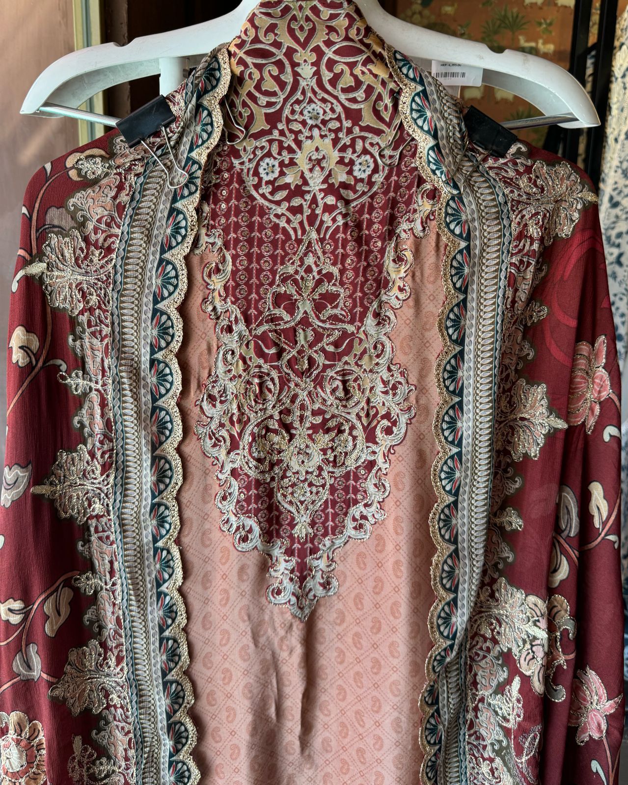 Pure Crepe Pakistani inspired Digital printed Shirt