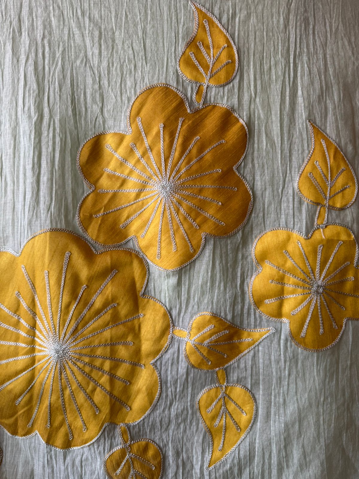 SHOP OUR BEAUTIFUL LATEST DESIGN WITH SILK FLORAL PATCHWORK