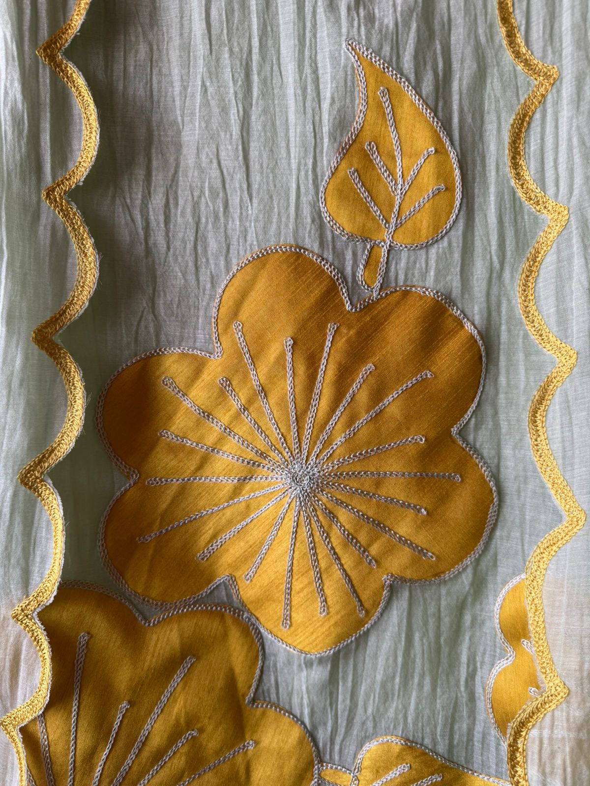 SHOP OUR BEAUTIFUL LATEST DESIGN WITH SILK FLORAL PATCHWORK