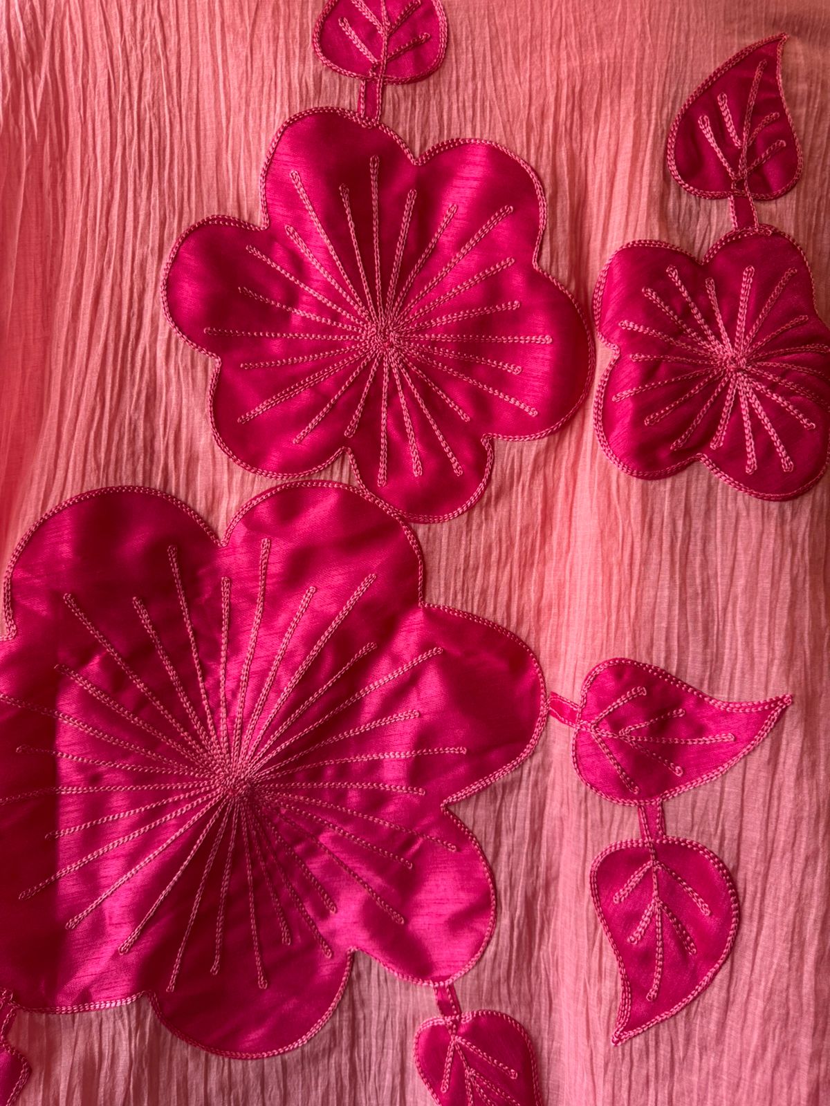 SHOP OUR BEAUTIFUL LATEST DESIGN WITH SILK FLORAL PATCHWORK