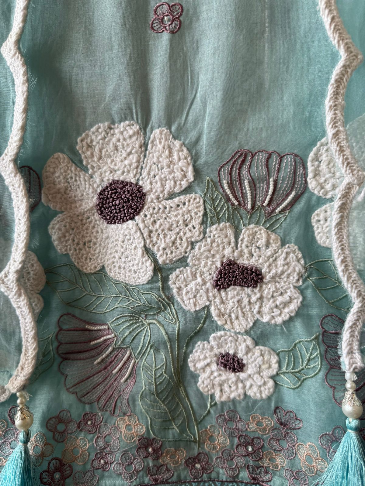 Soft Mul Mul cotton chanderi unstitched Kurta