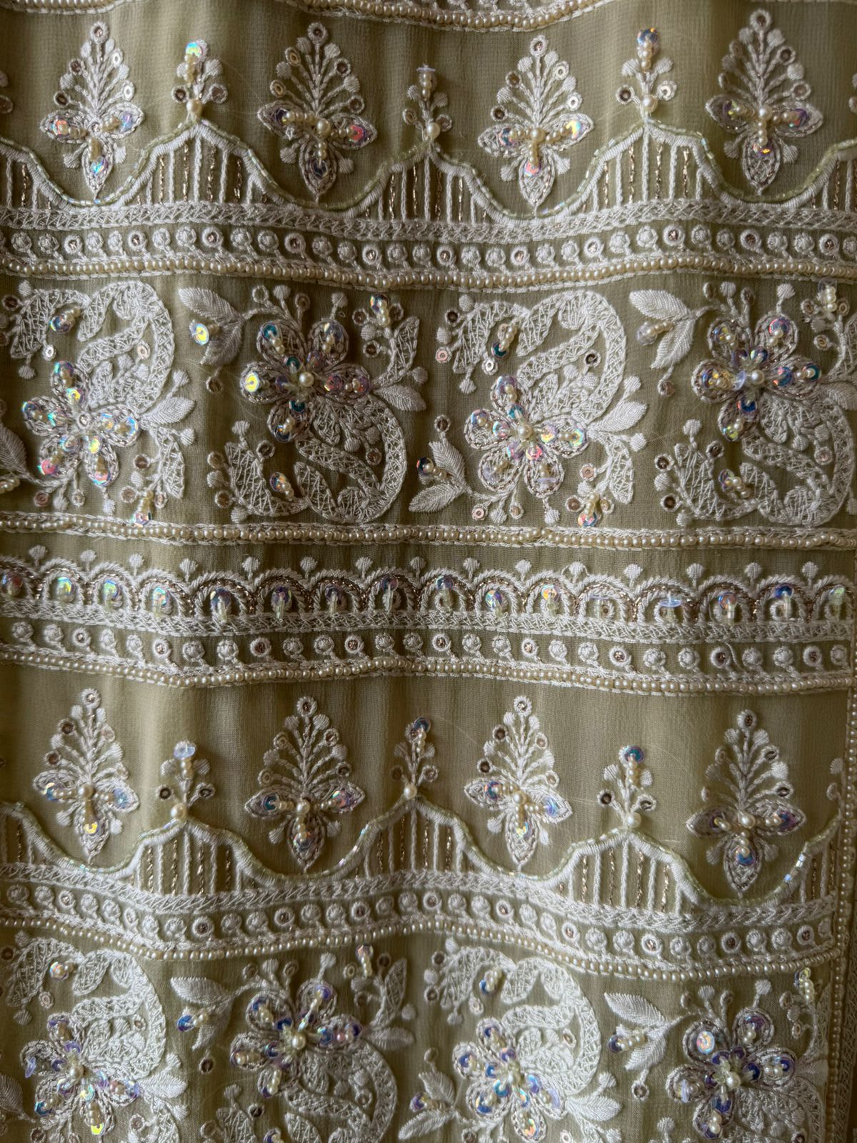 Pure Georgette Unstitched shirt