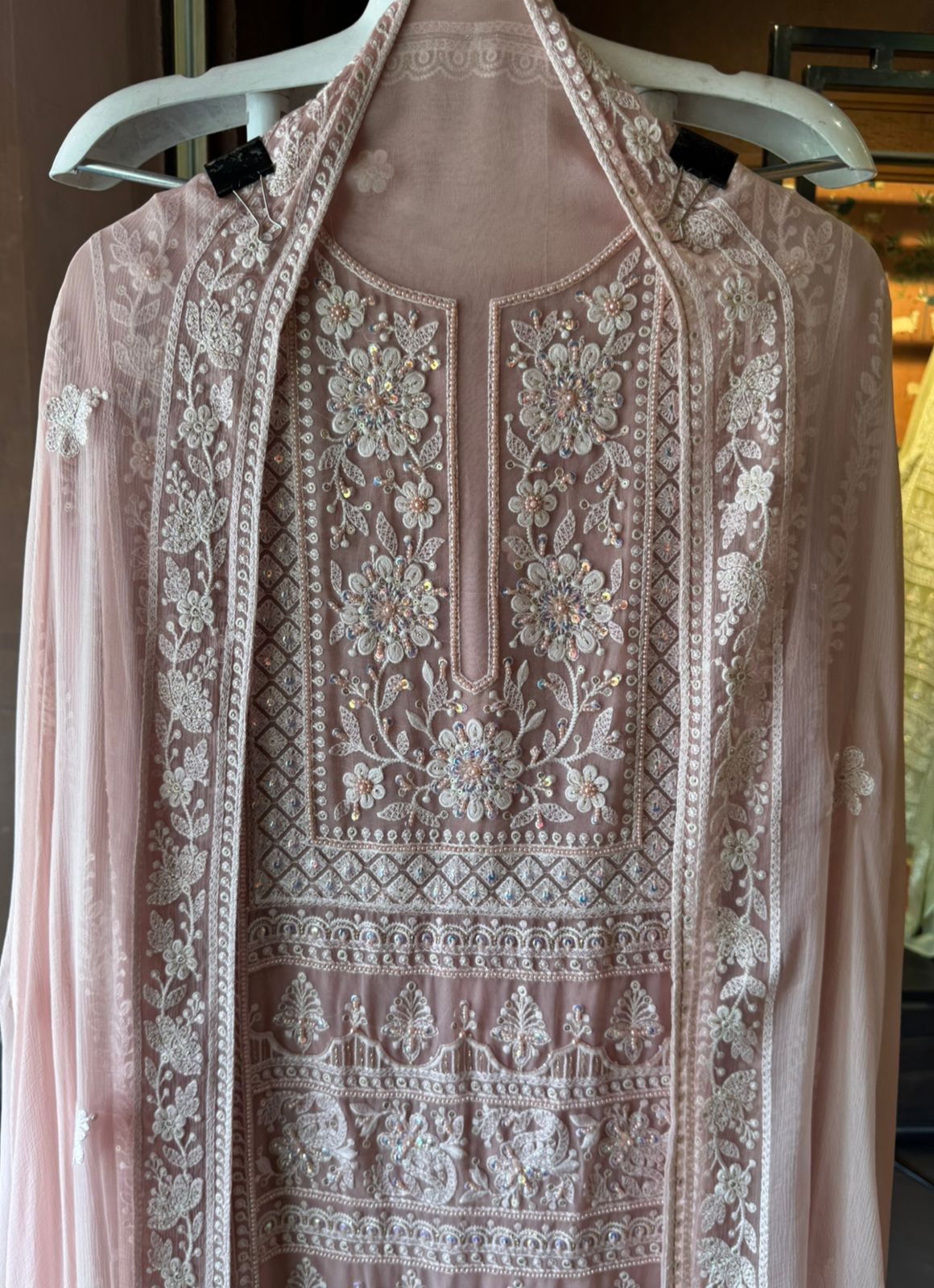 Pure Georgette Unstitched shirt