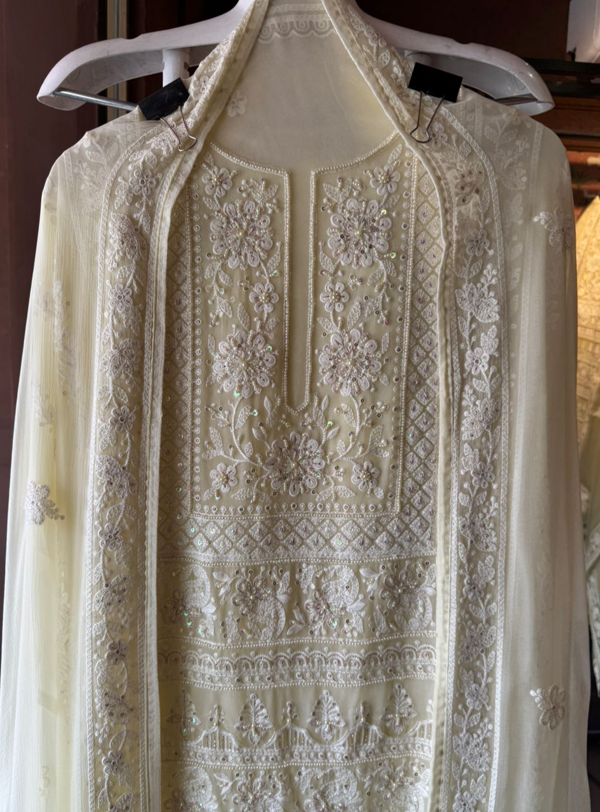 Pure Georgette Unstitched shirt