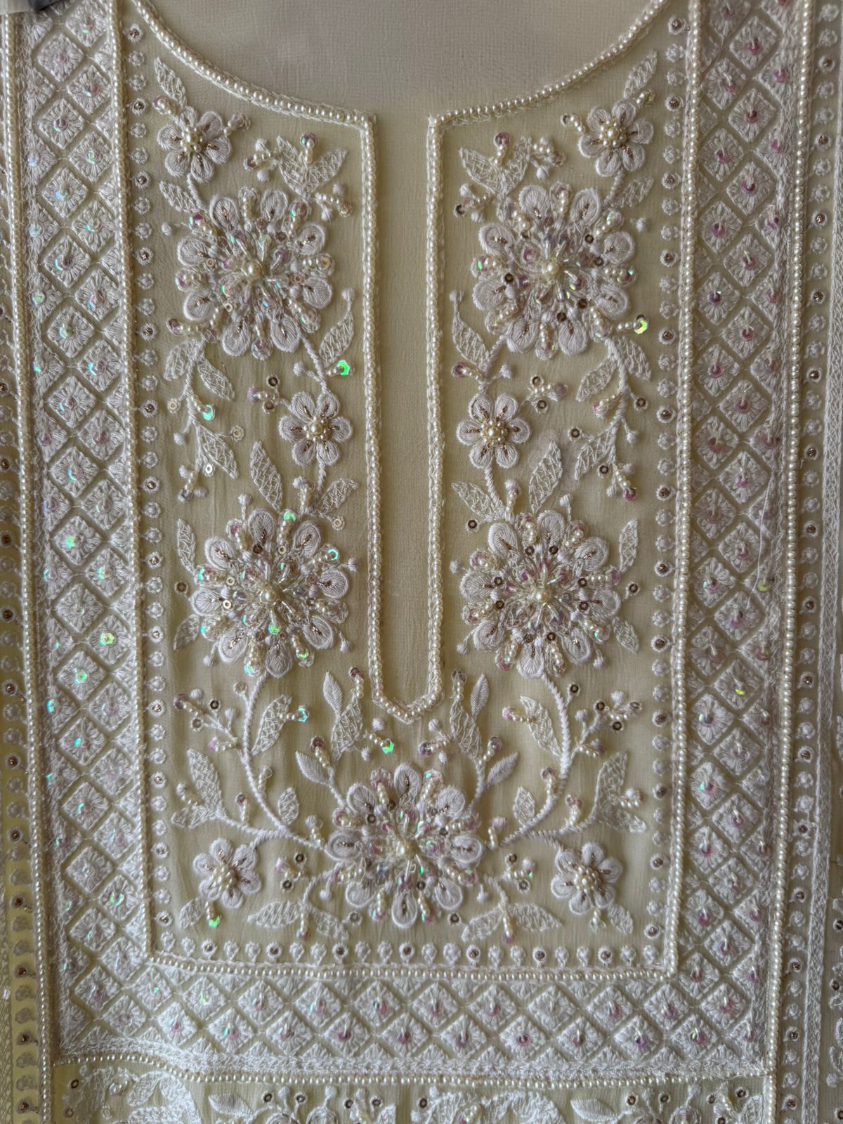 Pure Georgette Unstitched shirt