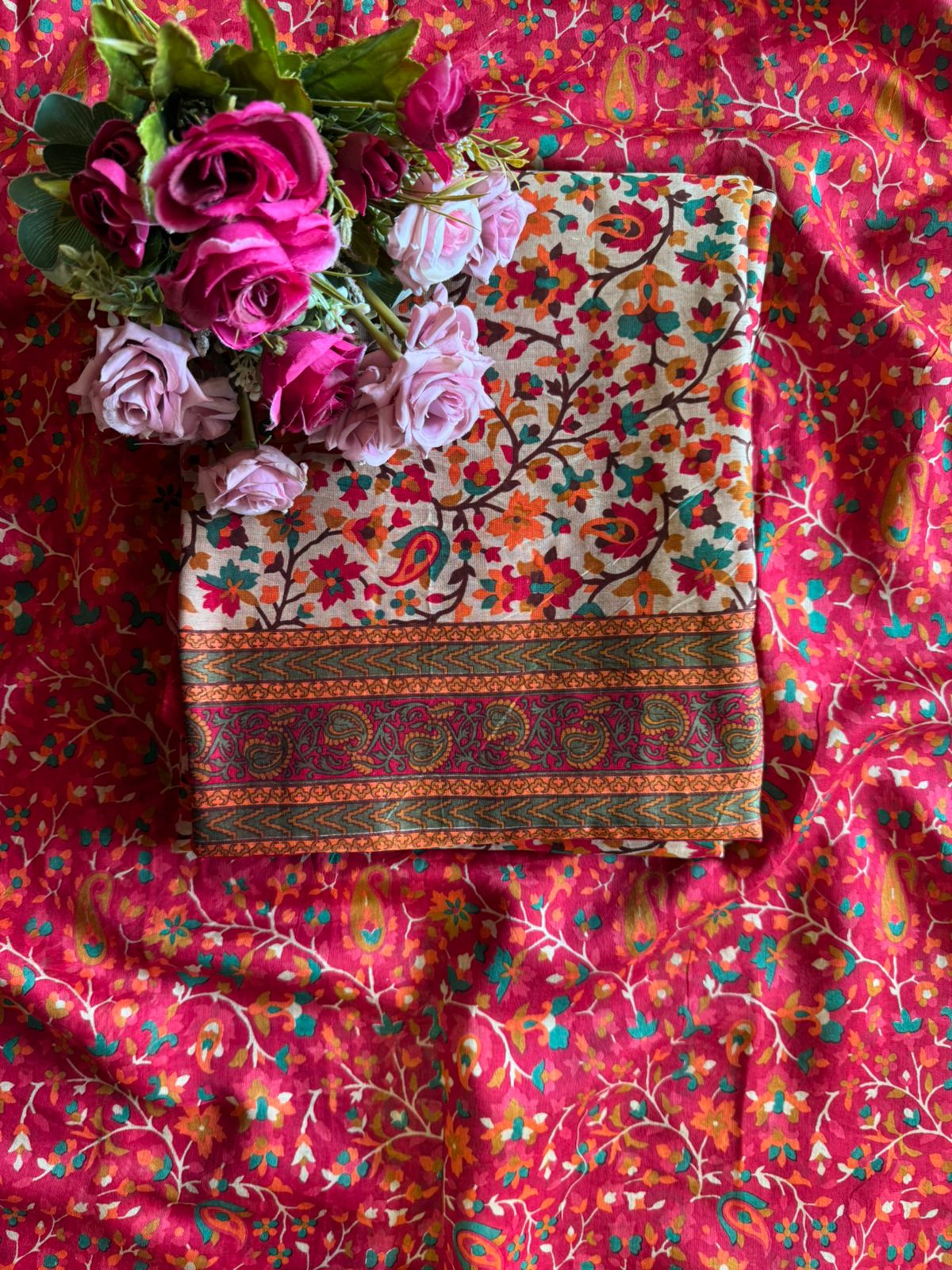 SHOP OUR NEW RANGE OF KANI PRINTS ON PURE MAHESHWARI SILK