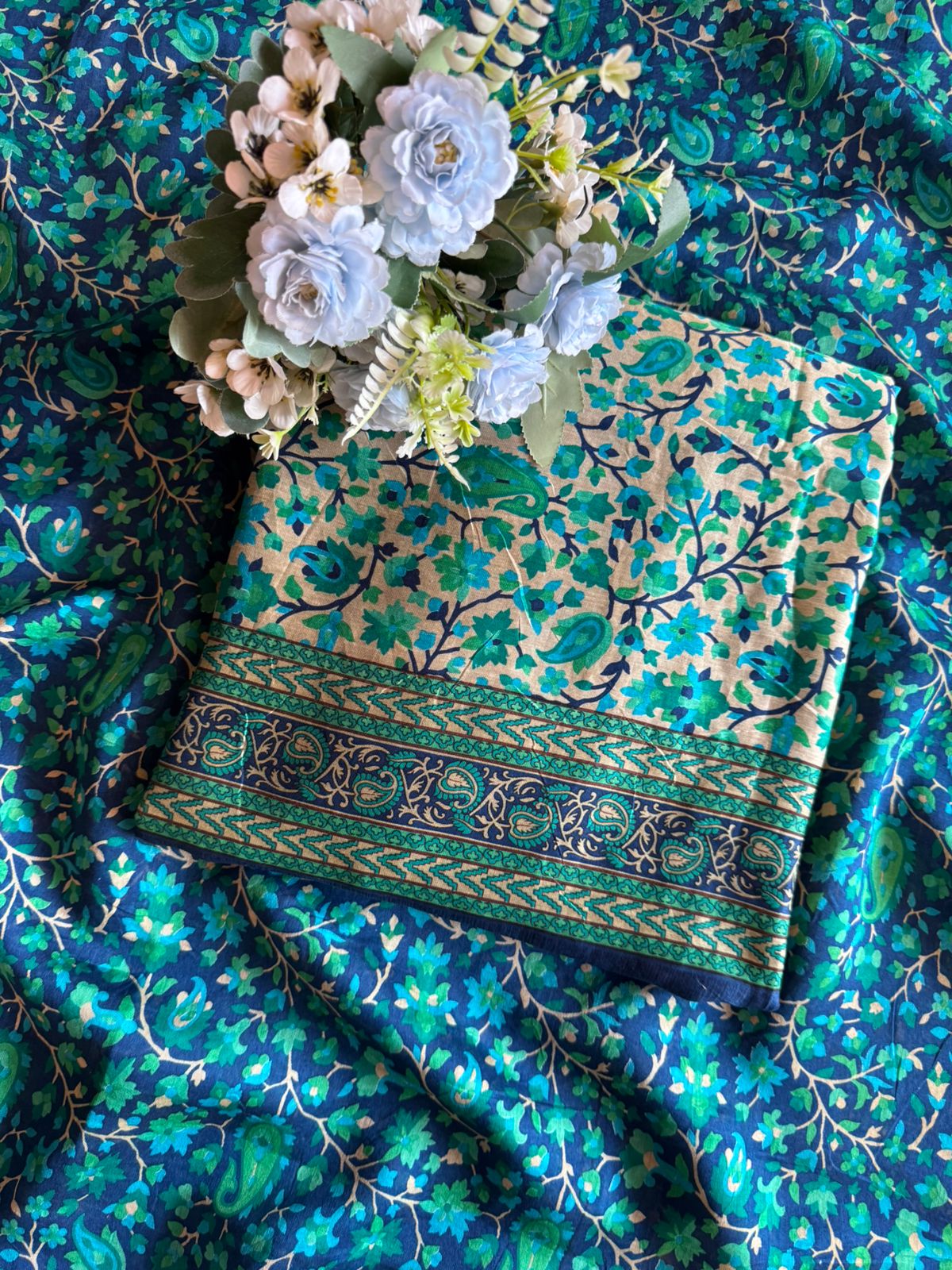 SHOP OUR NEW RANGE OF KANI PRINTS ON PURE MAHESHWARI SILK