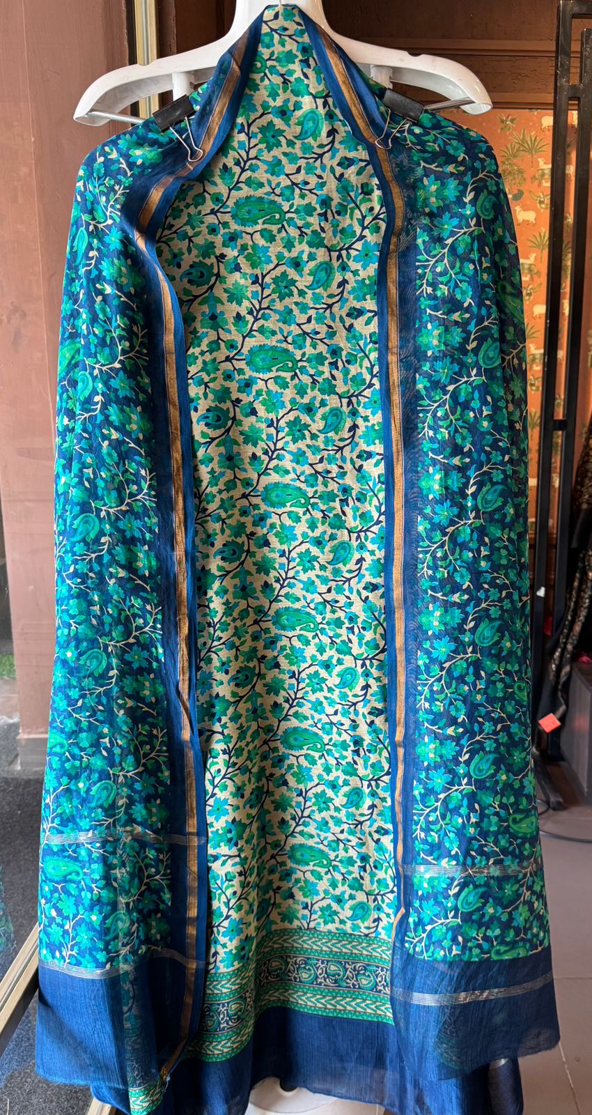 SHOP OUR NEW RANGE OF KANI PRINTS ON PURE MAHESHWARI SILK