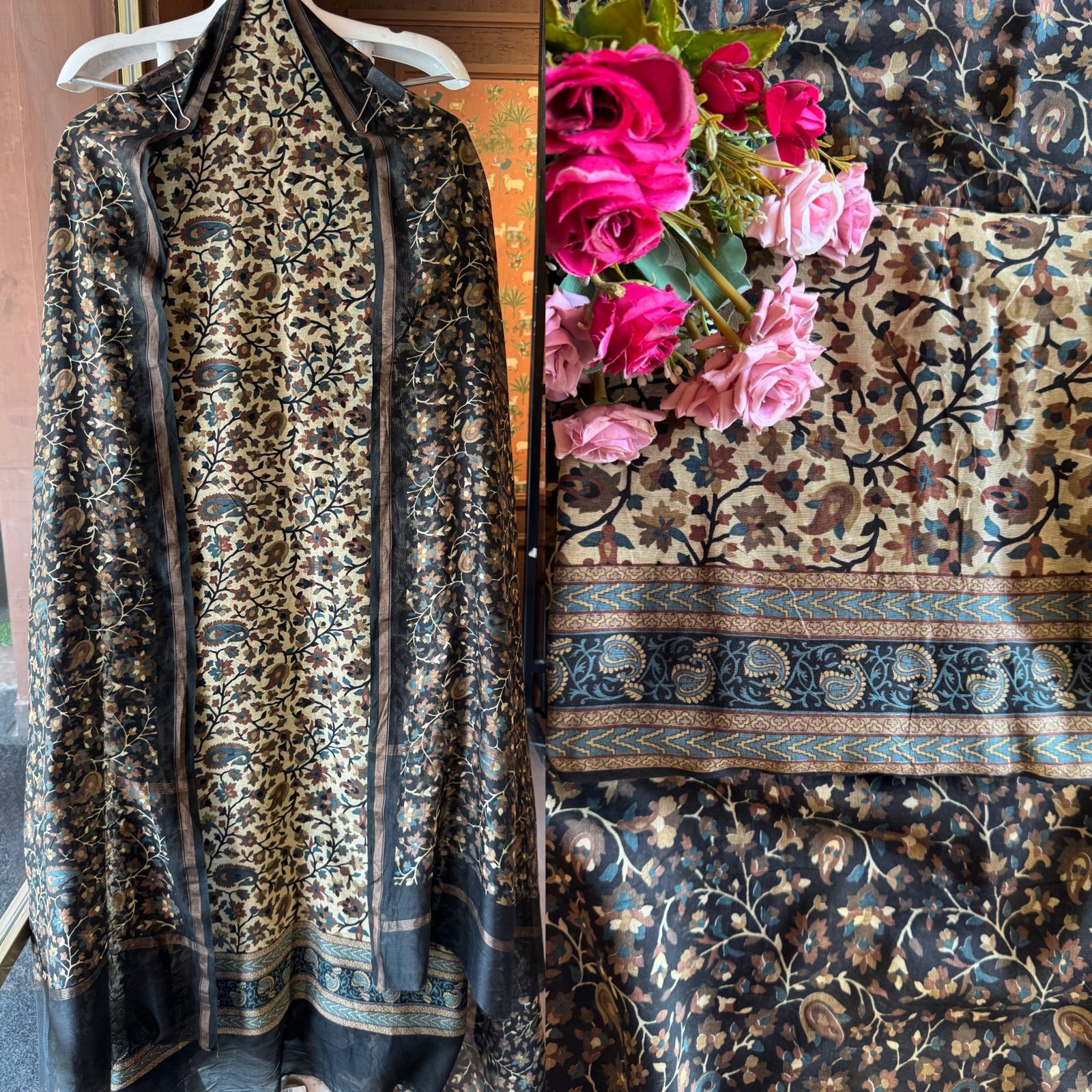 SHOP OUR NEW RANGE OF KANI PRINTS ON PURE MAHESHWARI SILK