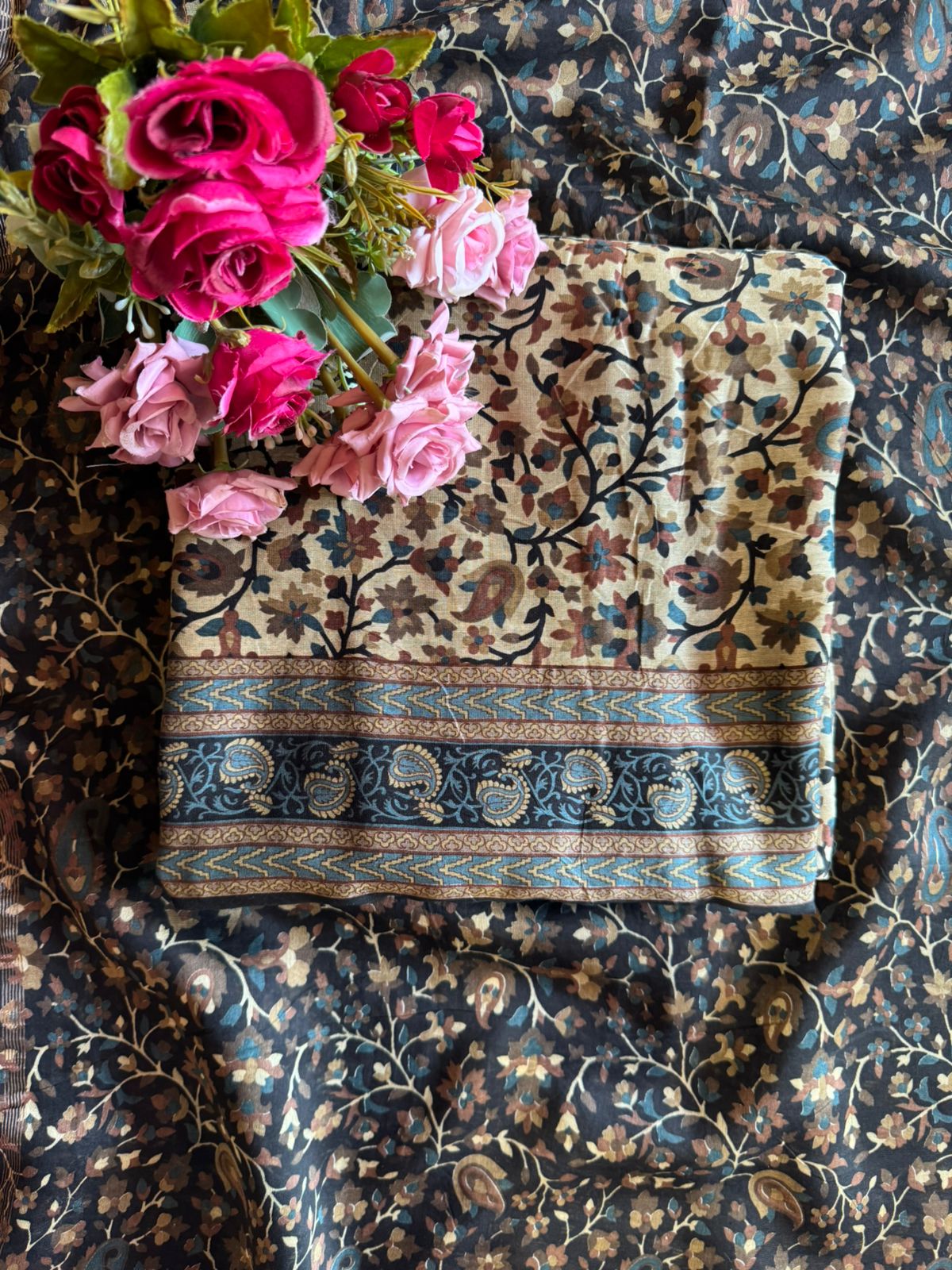 SHOP OUR NEW RANGE OF KANI PRINTS ON PURE MAHESHWARI SILK
