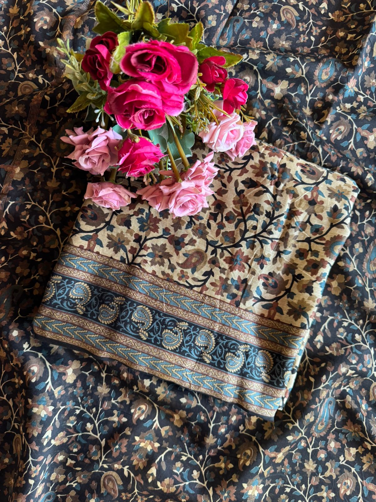 SHOP OUR NEW RANGE OF KANI PRINTS ON PURE MAHESHWARI SILK