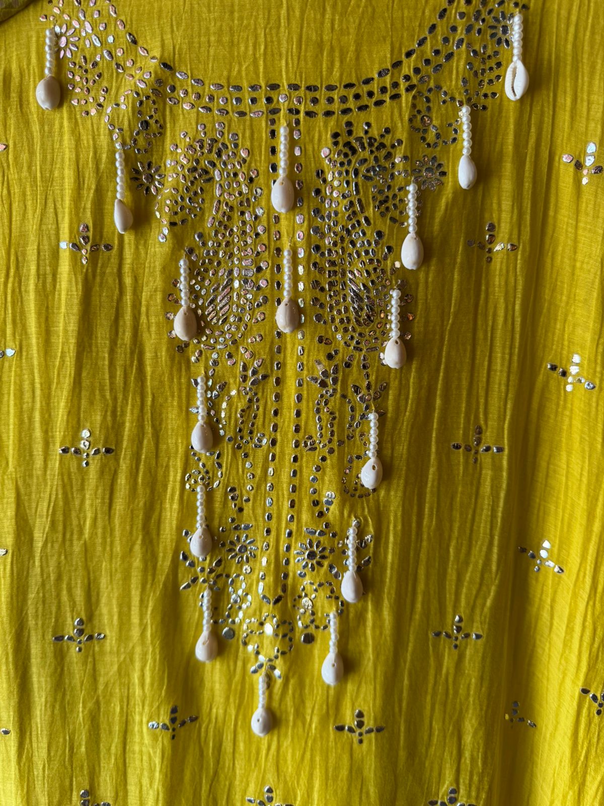 Mul Mul cotton unstitched shirt