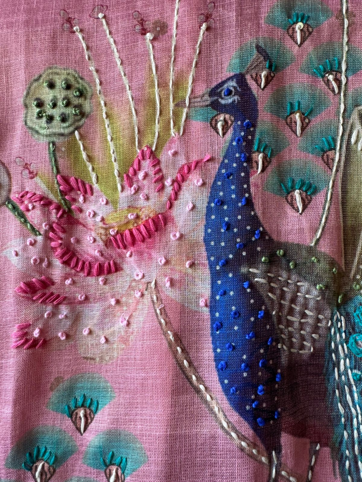 Shimmer Linen Unstitched Shirt