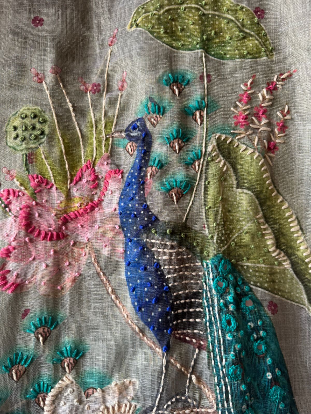 Shimmer Linen Unstitched Shirt