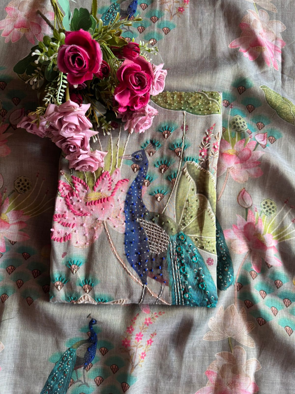 Shimmer Linen Unstitched Shirt