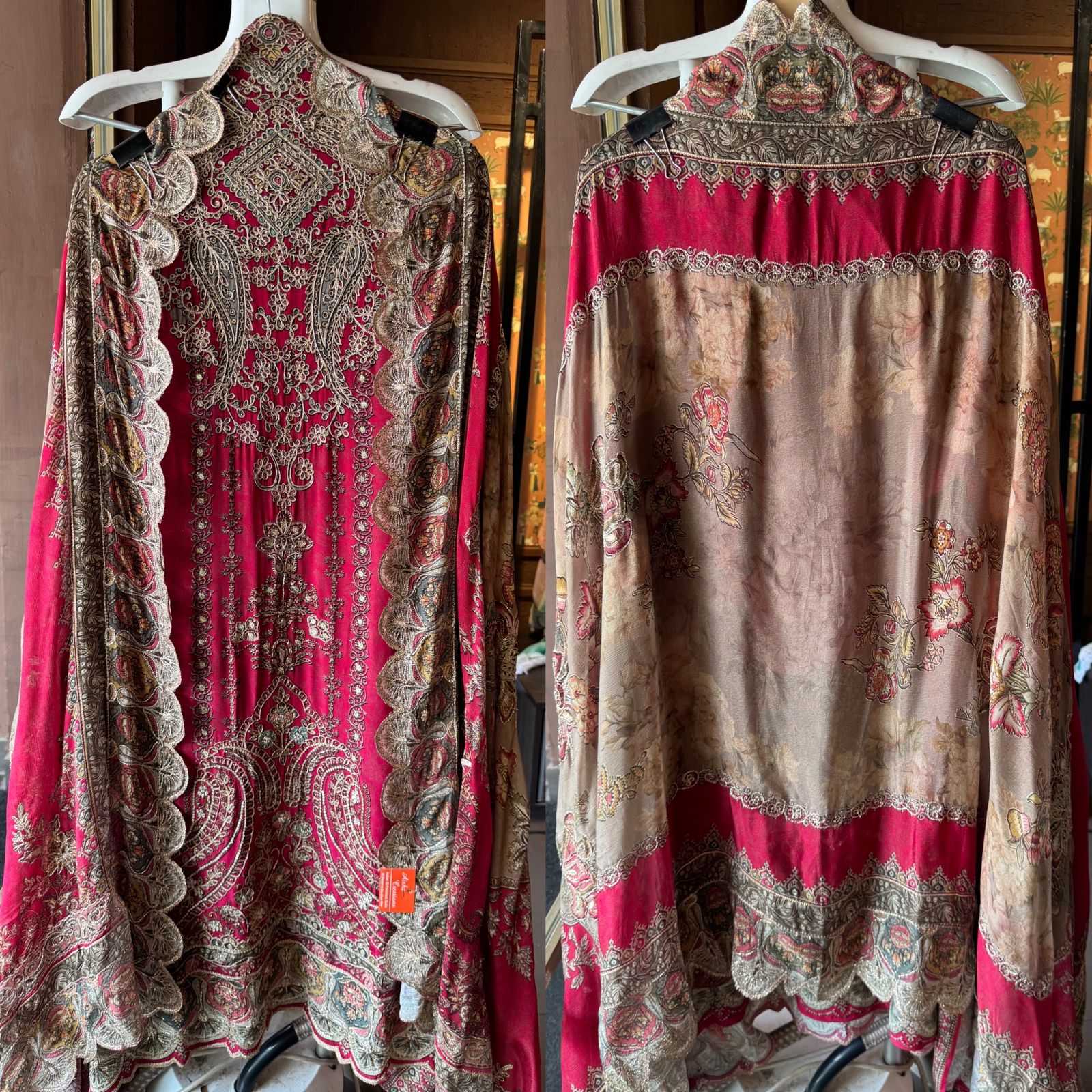 Pure Crepe Pakistani inspired Digital printed Shirt