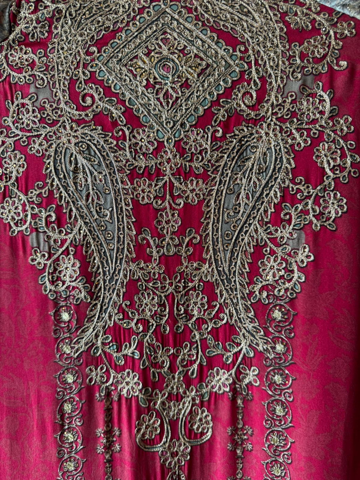 Pure Crepe Pakistani inspired Digital printed Shirt