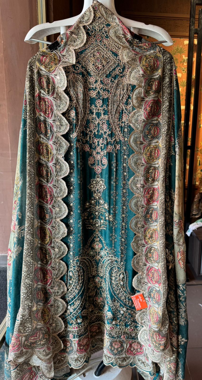 Pure Crepe Pakistani inspired Digital printed Shirt