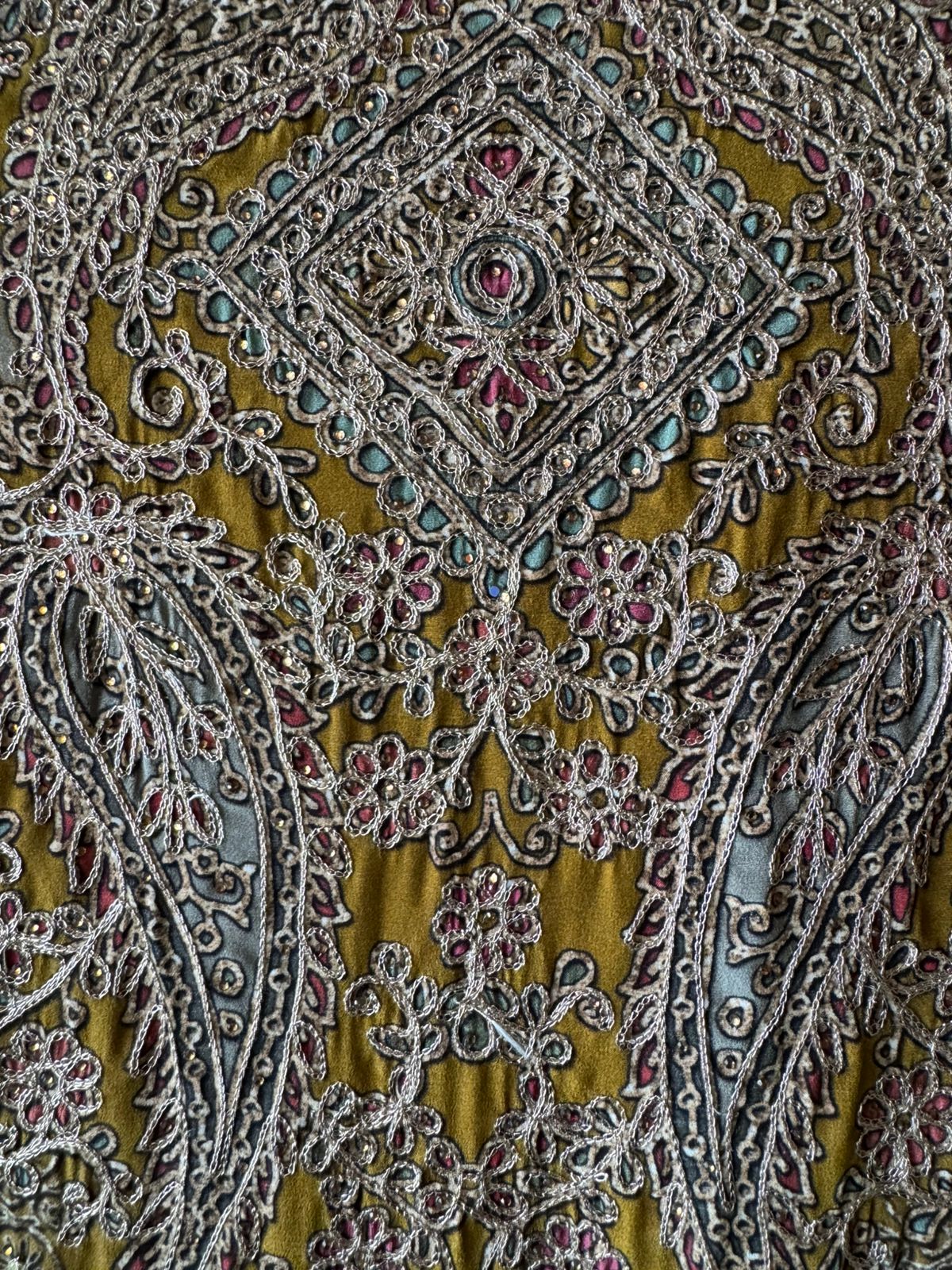 Pure Crepe Pakistani inspired Digital printed Shirt