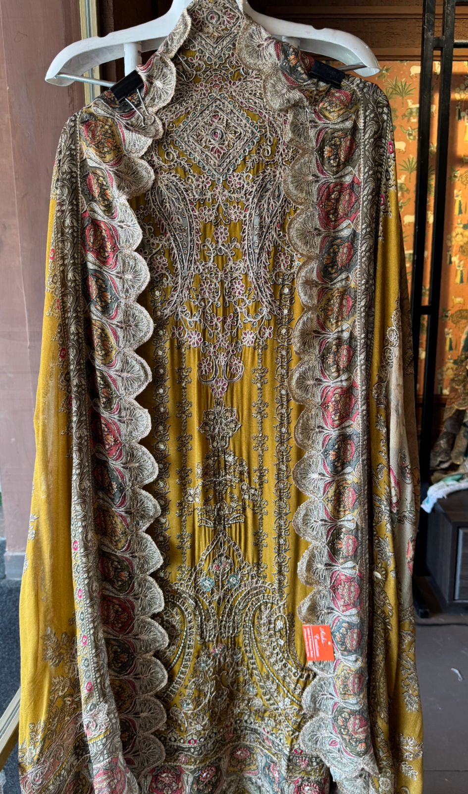 Pure Crepe Pakistani inspired Digital printed Shirt