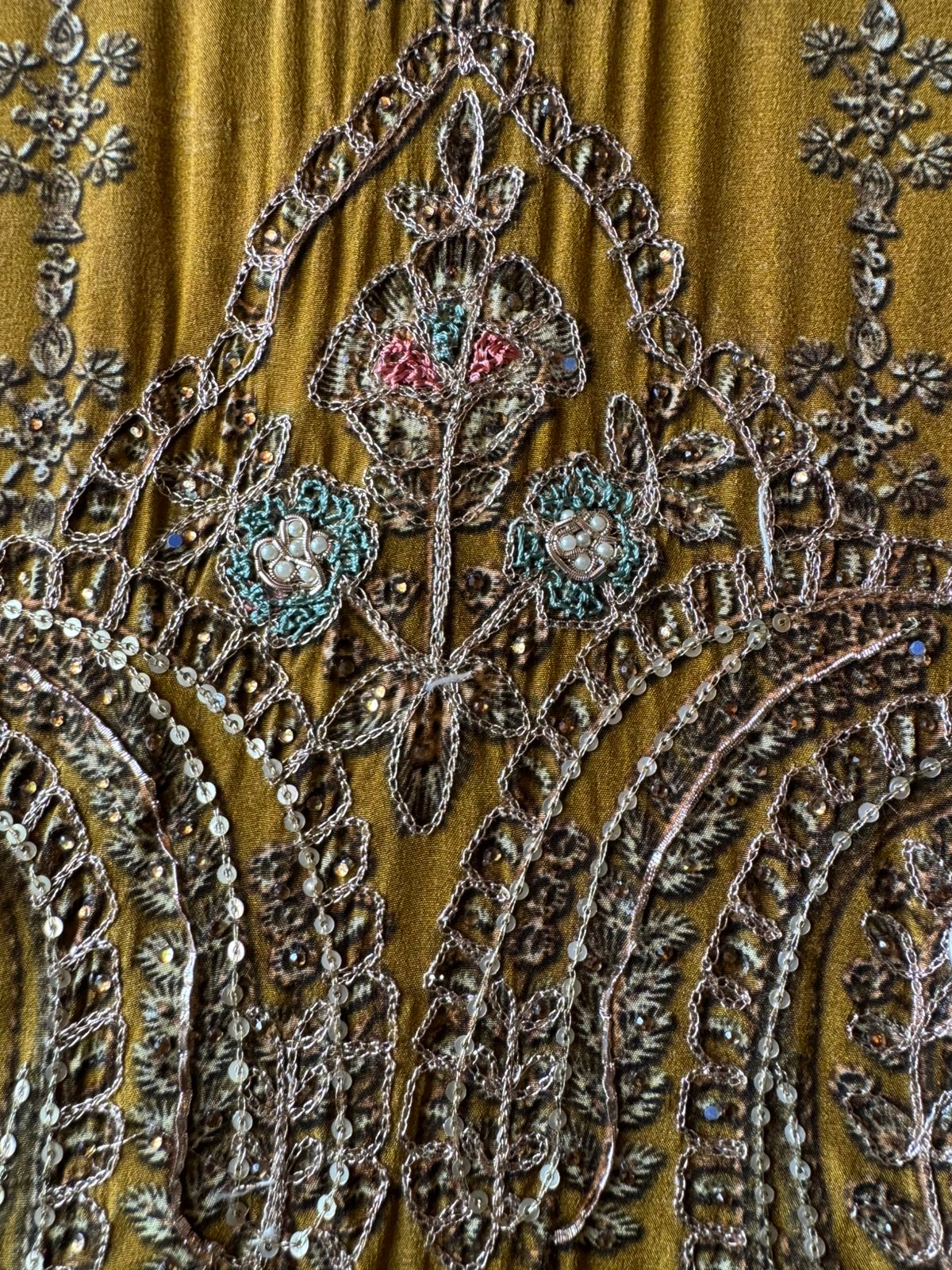 Pure Crepe Pakistani inspired Digital printed Shirt