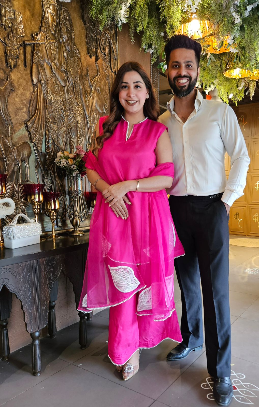 Opada silk Stitched kurta