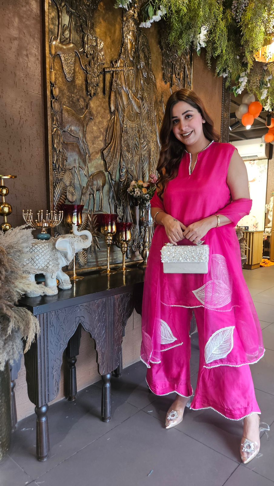 Opada silk Stitched kurta