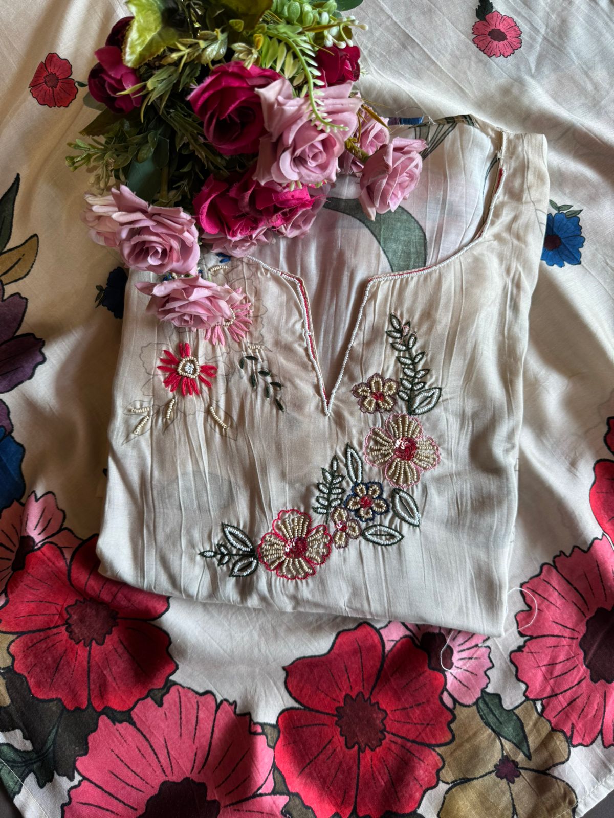 Pure Mul Muslin light Weight Unstitched shirt , Beautifully digital printed