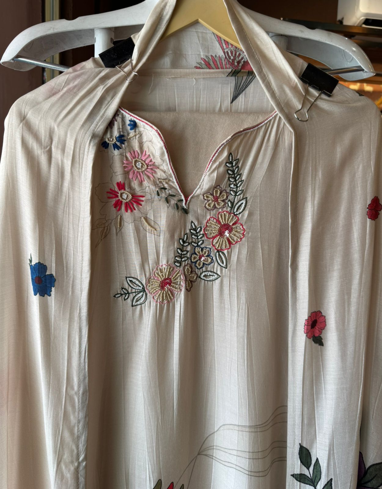 Pure Mul Muslin light Weight Unstitched shirt , Beautifully digital printed