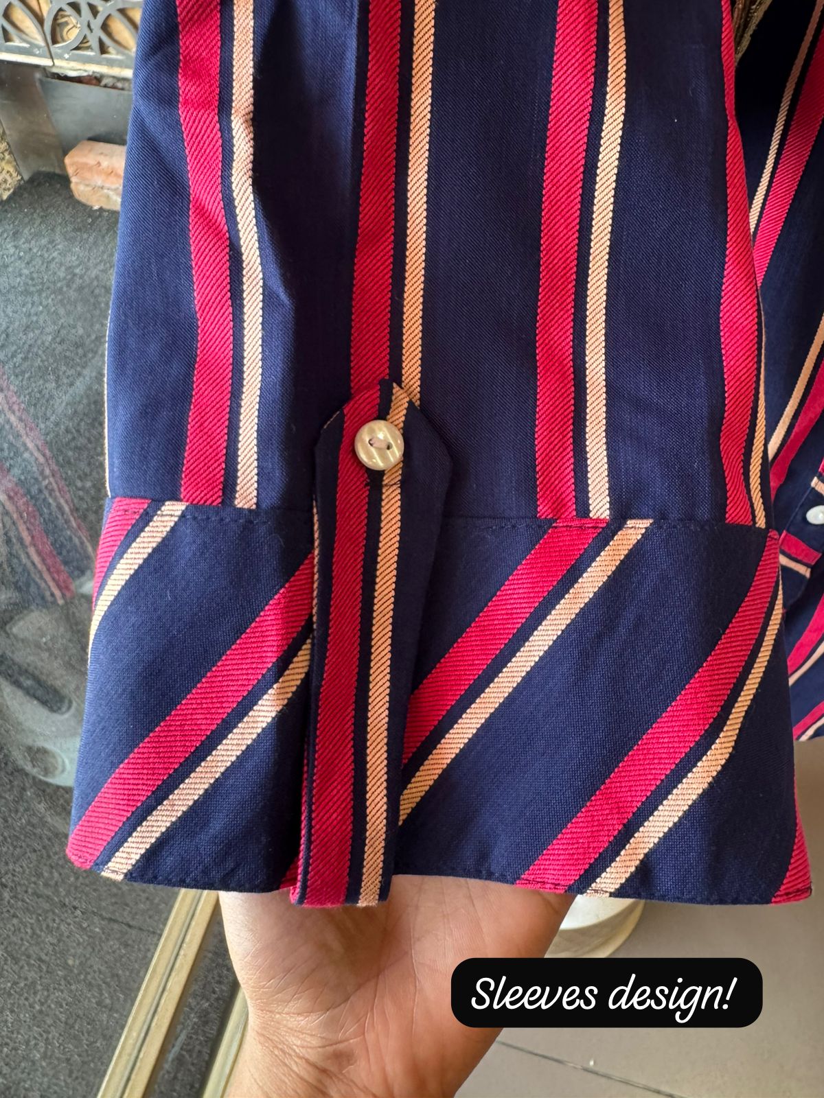 Premium handloom cotton Coord set , Shirt style with Collar neck design