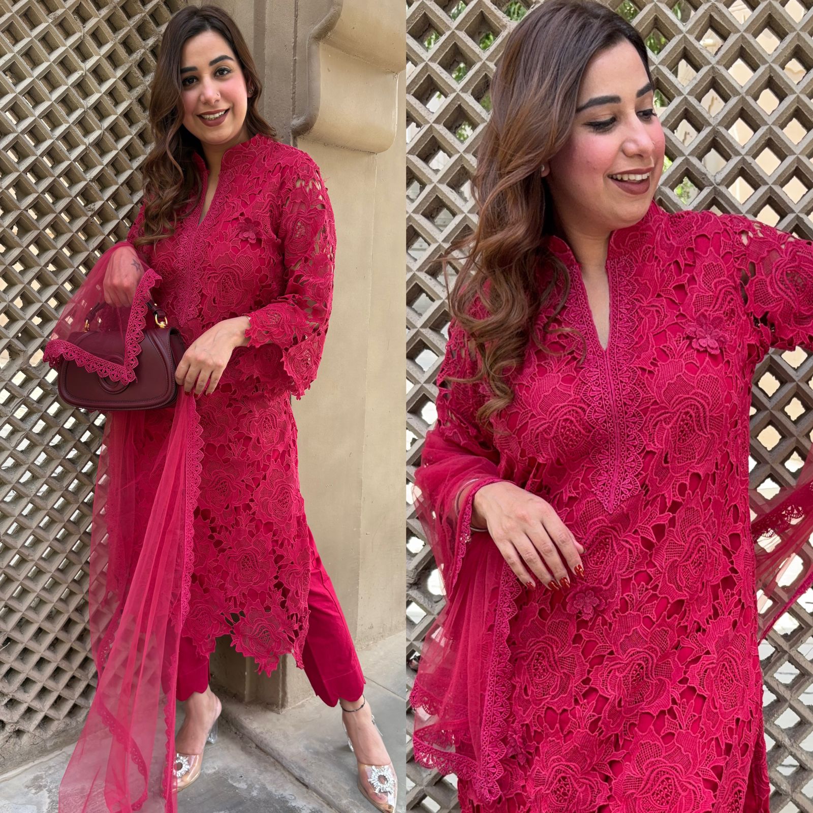 Crochet Kurta pattern in long length , Crochet full front and back with sleeves