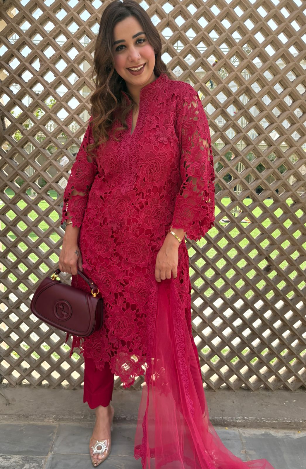 Crochet Kurta pattern in long length , Crochet full front and back with sleeves