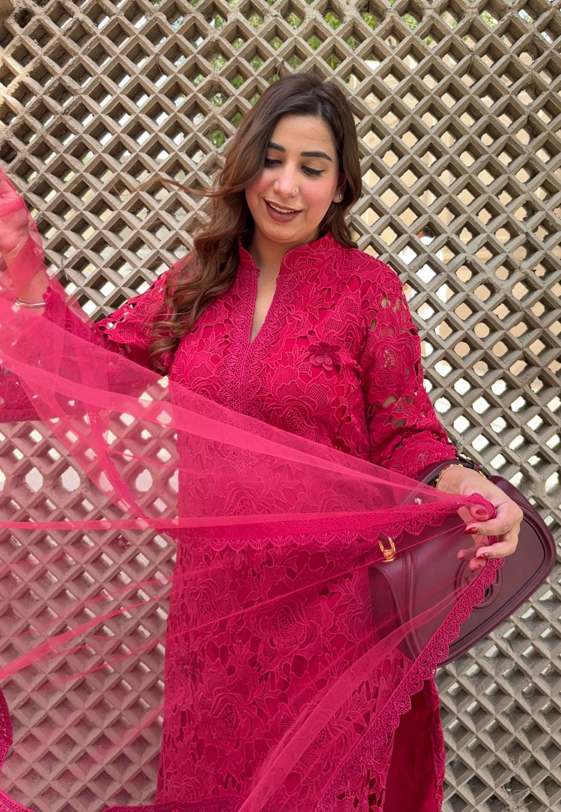 Crochet Kurta pattern in long length , Crochet full front and back with sleeves